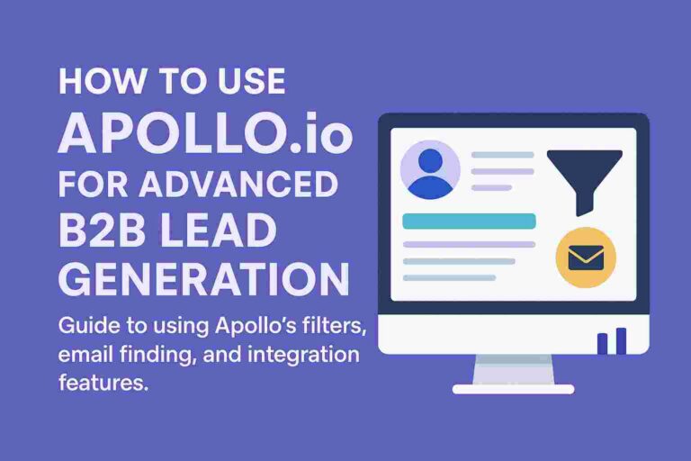 How to Use Apollo.io for Advanced B2B Lead Generation