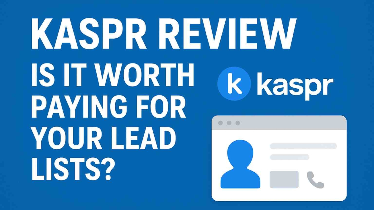 Kaspr Review Is It Worth Paying for Your Lead Lists Honest Review on Kaspr’s Lead Scraping Capabilities and Pricing