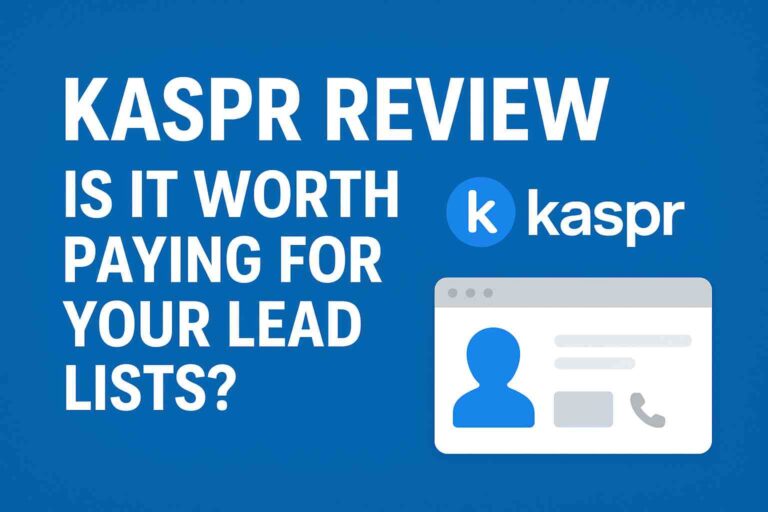 Kaspr Review Is It Worth Paying for Your Lead Lists Honest Review on Kaspr’s Lead Scraping Capabilities and Pricing